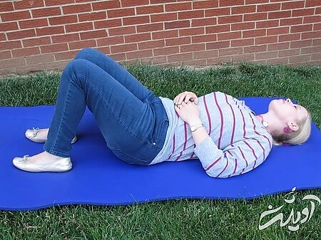 تمرین تنفس برای کاهش اضطراب, تمرین تنفس دیافراگمی